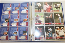 1992 Pro-Set Golf Card Complete Set in Original Binder