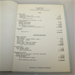 Ben Hogan's Investment K & L Marine, INC 1978 Accountant's Report