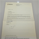 Ben Hogan's Personal Signed American Express Gold Card Agreement JSA ALOA