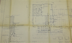 Ben Hogan's Personal Palm Springs Home Blue Prints