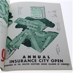 1960 Insurance City Open Program - Arnold Palmer Win