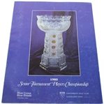 1985 Senior Tournament Players Championship Program - Arnold Palmer Win