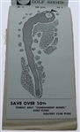 1961 Texas Open Golf Tournament Program and Marshal Arm Band - Arnold Palmer Win