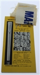 1961 Texas Open Golf Tournament Program and Marshal Arm Band - Arnold Palmer Win