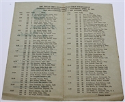 1961 Texas Open Golf Tournament Program and Marshal Arm Band - Arnold Palmer Win