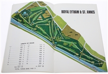 Tony Jacklin Signed 1969 Open Championship at Royal Lytham & St. Annes Program JSA ALOA