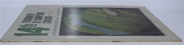 1966 Tournament of Champions Program - Arnold Palmer Win