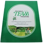 1971 PGA National Team Championship Program - Arnold Palmer and Jack Nicklaus Win