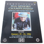 1984 PGA Senior Championship Program - Arnold Palmer Win