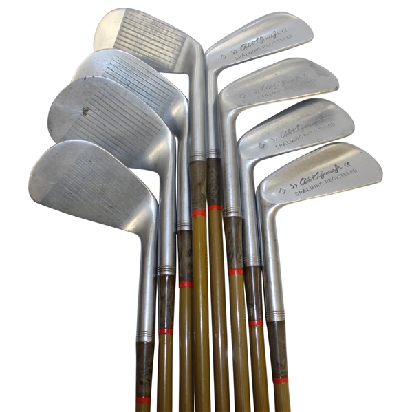 Bobby Jones Robt. T. Jones Jr. LH 2-9 Irons - Reg #194034B - Jones Form Grip Pat.