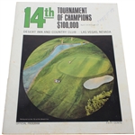 1966 Tournament of Champions Program - Arnold Palmer Win
