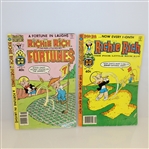 Two Richie Rich Golf Themed Comic Books