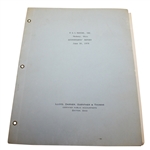 Ben Hogans Investment K & L Marine, INC 1978 Accountants Report