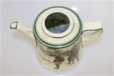 Circa 1920's Royal Doulton Golf Teapot with Lid - R. Wayne Perkins Collection