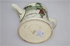 Circa 1920's Royal Doulton Golf Teapot with Lid - R. Wayne Perkins Collection