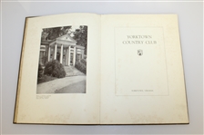 1924 Yorktown Country Club Prospective Life Membership Booklet - Never Developed - Rare