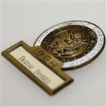 Deane Beman's 1964 US Amateur Championship Contestant Badge