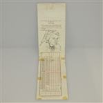 Ben Hogan 1953 Exhibition Scorecard from Goose Creek Country Club - Virginia