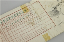 Ben Hogan 1953 Exhibition Scorecard from Goose Creek Country Club - Virginia