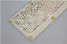 Ben Hogan 1953 Exhibition Scorecard from Goose Creek Country Club - Virginia