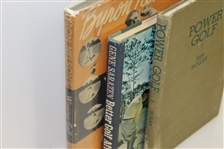 Ben Hogan 'Power Golf', Sarazen 'Better Golf After Fifty', & Nelson's 'Winning Golf' Books