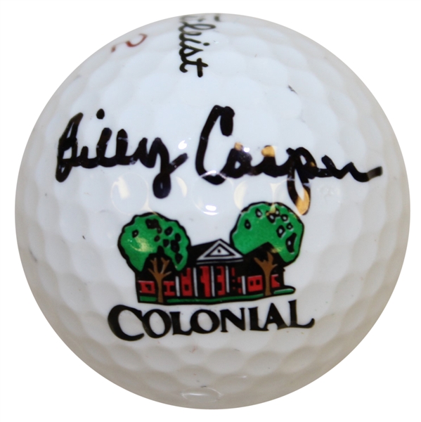 Billy Casper Signed Colonial Logo Golf Ball PSA/DNA #Z63780