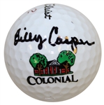 Billy Casper Signed Colonial Logo Golf Ball PSA/DNA #Z63780