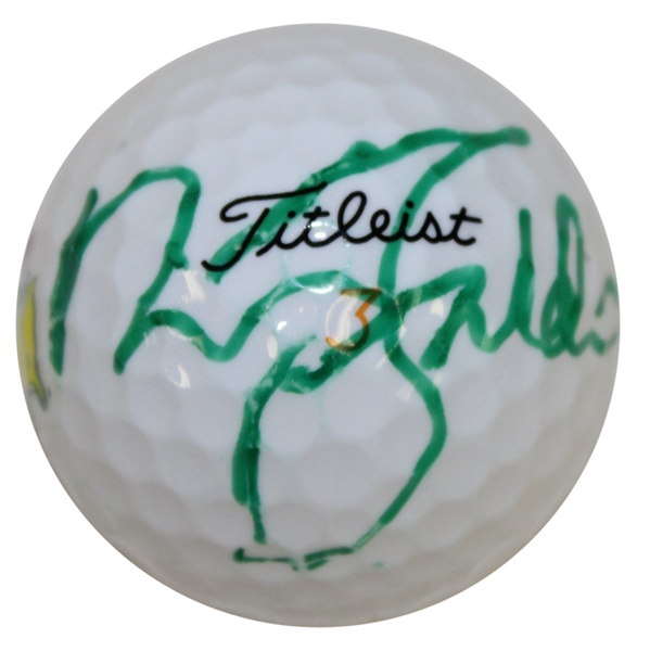 Nick Faldo Signed Masters Logo Golf Ball JSA #T66099