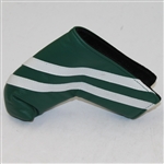 Masters Undated Green & White Leather Putter Cover