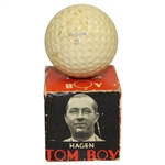 Walter Hagen Tom Boy Golf Ball in Original Box