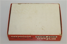 Ed 'Porky' Oliver Vulcanized Cover Autograph Golf Balls (7 Balls) - Circa 1958