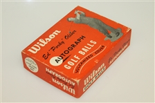 Ed 'Porky' Oliver Vulcanized Cover Autograph Golf Balls (7 Balls) - Circa 1958