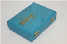 Jo Ann Prentice Golf Ball Box with 3 Sleeves - Extremely Colorful - Circa 1965