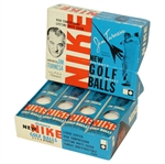 Jim Turnesa Liquid Center High Compression NIKE Dozen Golf Balls - Circa Late 1950s 