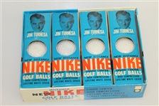 Jim Turnesa Liquid Center High Compression NIKE Dozen Golf Balls - Circa Late 1950's 
