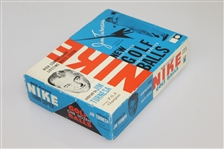 Jim Turnesa Liquid Center High Compression NIKE Dozen Golf Balls - Circa Late 1950's 