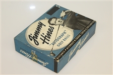 Jimmy Hines Autograph Golf Balls Box with One Golf Ball