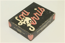 Lou Ferris Vintage Golf Ball Box with Seven Golf Balls - Circa 1950