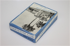 Three Vintage Golf Ball Boxes - Tommy Armour, Glasgow, & Harvester Club