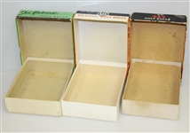 Three Vintage Golf Ball Boxes - U.S. Tiger, US 444, & Joe Kirkwood