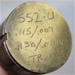 Vintage Golf Ball Mold - Possible 'Worhington's Sweet Shot' Golf Ball - Circa 1933