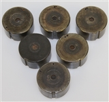 Set of Six Mesh Golf Ball Molds - Found in Worthington Golf Ball Factory