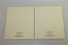 Ben Hogan (1997) & Valerie Hogan's (1999) Celebration of Life Pamphlets
