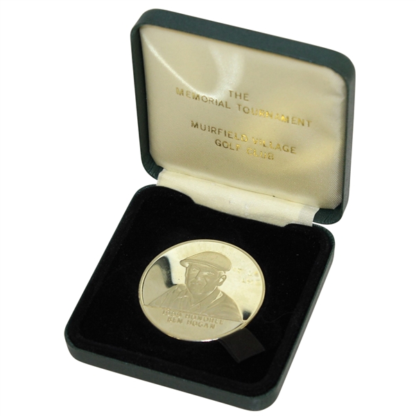 Ben Hogan 1999 Memorial Tournament Honoree Coin - Bob Coffin Ben Hogan Collection