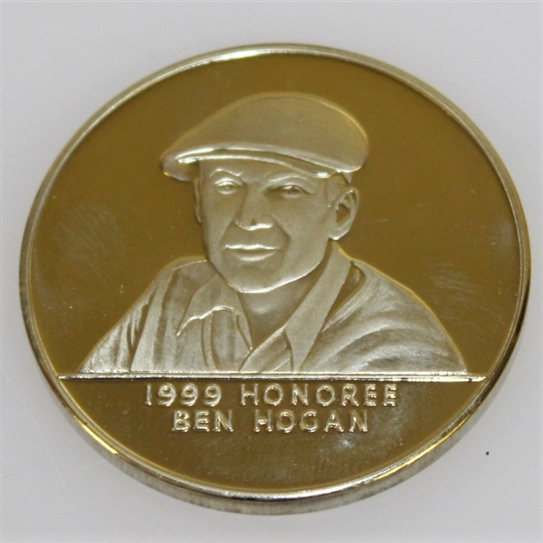 Ben Hogan 1999 Memorial Tournament Honoree Coin - Bob Coffin Ben Hogan Collection