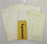 Ben Hogan's Personal Specifications, Notes, & Information for Personal Golf Shafts - Unique