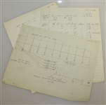 Ben Hogan's Personal Specifications, Notes, & Information for Personal Golf Shafts - Unique