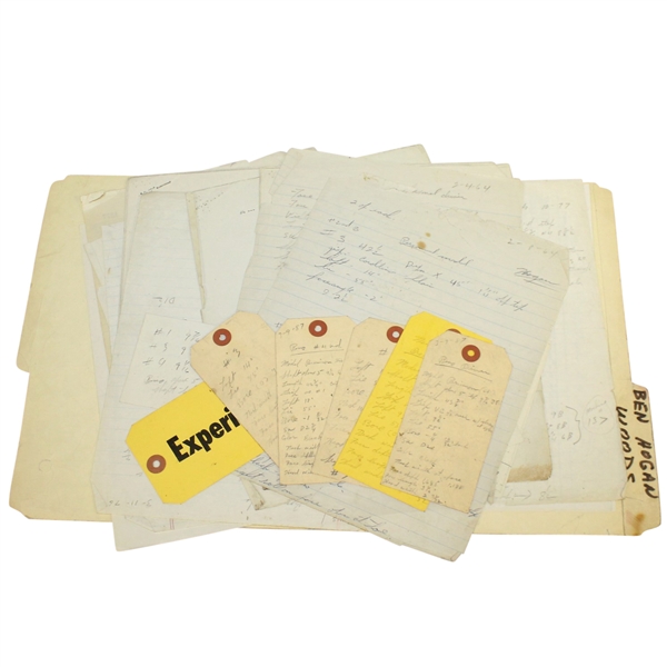 Ben Hogans Personal Specifications, Notes, & Information for Personal Wood Clubs - Unique