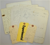 Ben Hogan's Personal Specifications, Notes, & Information for Personal Wood Clubs - Unique