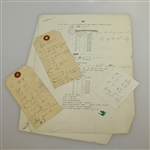 Ben Hogan's Personal Specifications, Notes, & Information for Personal Wood Clubs - Unique